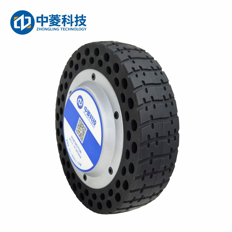 中菱科技ZLLG80ASM250-4096 V2.18 8寸4096线伺服轮毂电机驱动器24V直流电机器人AGV编码器