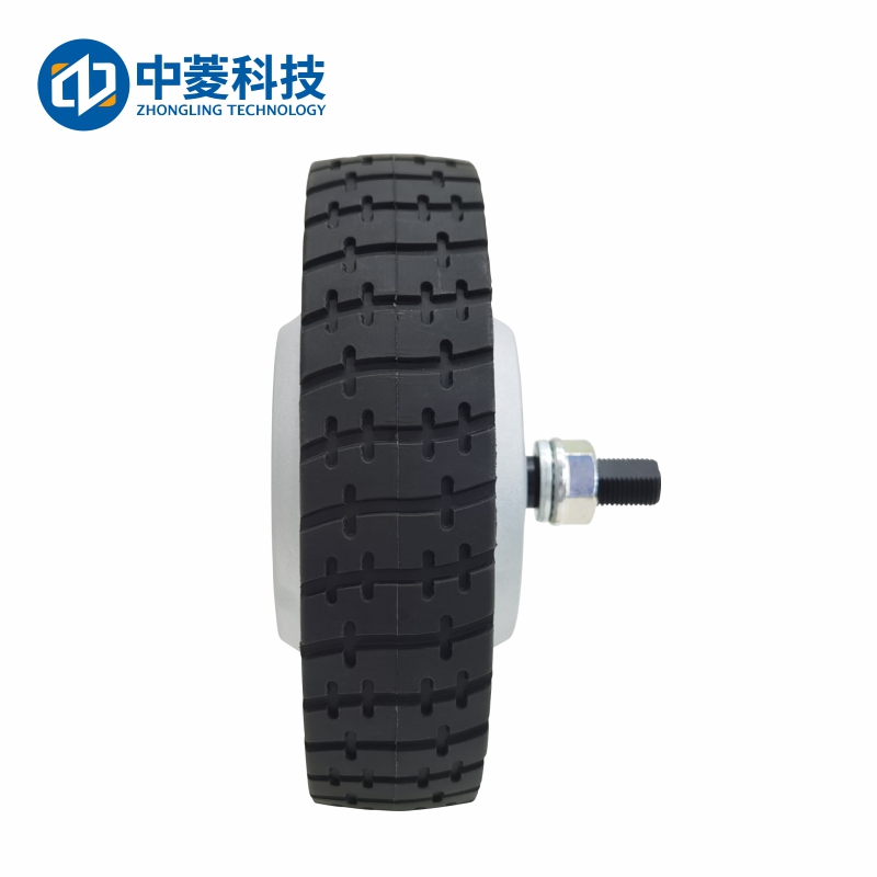 中菱科技ZLLG80ASM250-4096 V2.18 8寸4096线伺服轮毂电机驱动器24V直流电机器人AGV编码器