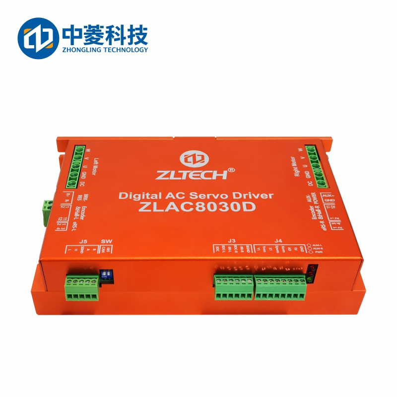 ZLAC8030D high-power wheel hub servo driver CANopen/RS485 communication