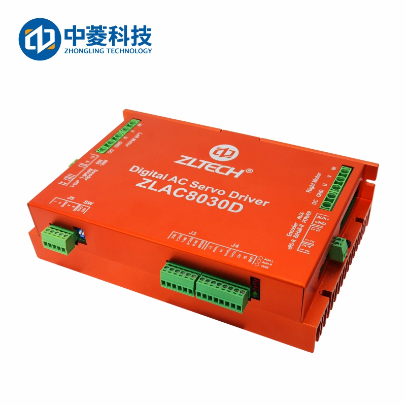 ZLAC8030D high-power wheel hub servo driver CANopen/RS485 communication